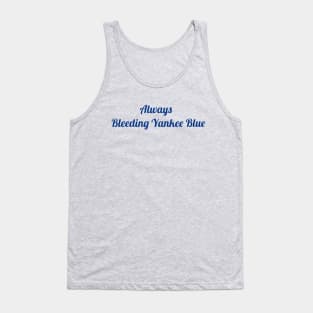 Always Bleeding Yankee Blue Design Tank Top